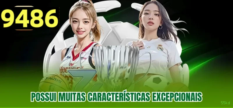 Imagem promocional da experiência de game da 55kd